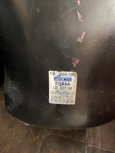 早急‼️スパルコ フルバケ 洗浄済‼️ 良い クッション張り替え中 