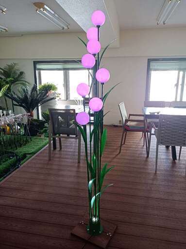 ⑤【処分価格】新品 LED カラーボール 光の色が変わる