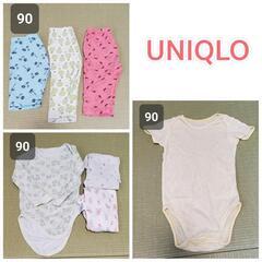 【お取引中】90サイズ　子ども服　UNIQLO