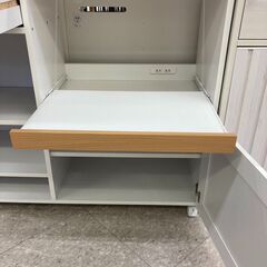 🤩キッチンカウンター😆便利なキャスター付き🍭ナチュラルカラー🍬4510