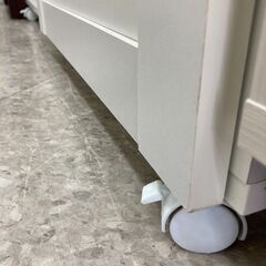 🤩キッチンカウンター😆便利なキャスター付き🍭ナチュラルカラー🍬4510