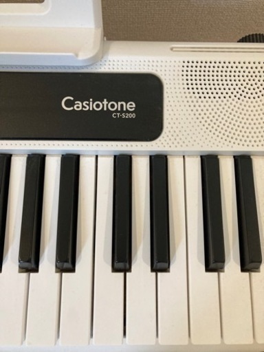 カシオ キーボード スタンドイス付き CT-200 カシオ CASIO CT-S200 BK