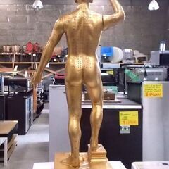 鍼灸 人体模型 天聖銅人 高さ90cm 整体 ツボ 整骨院 人模型