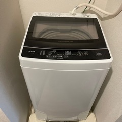 【急募】2021年製 AQW-G50JJ(W) 洗濯機