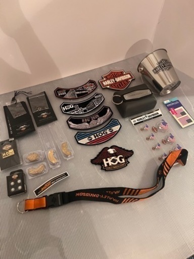 新品】ハーレーダビットソン ステッカー パッチ ワッペン バッグ ピン