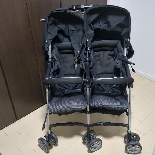 双子ベビーカー　コンビ　ツインスピン