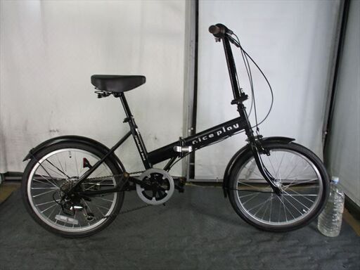 C840　★　8000円★　折りたたみ中古自転車【20インチ 　黒　】 C840 ☆ 8000円☆ 折りたたみ中古自転車【20インチ 黒 】