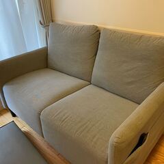 【7月上旬まで】ソファ　二人掛け用　イケア IKEA