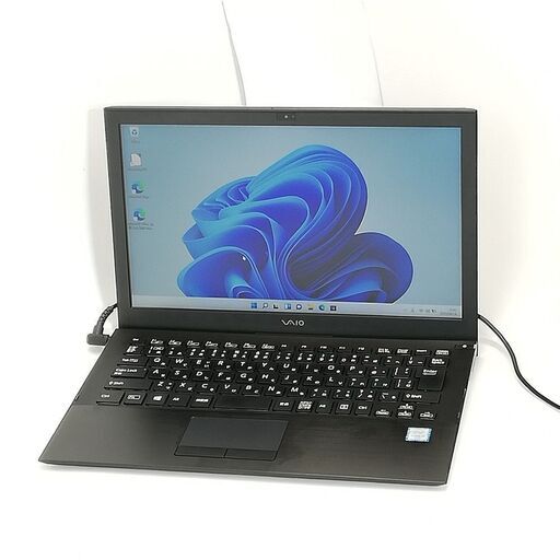 送料無料 高速SSD 13.3型 ノートパソコン SONY VJPB11C11N 中古良品 第6世代 Core i5 8GB 無線 Bluetooth Webカメラ Windows11 Office