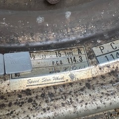 当時物 スピードスター マーク1   15inch     6.5j  Aタイプ114.3