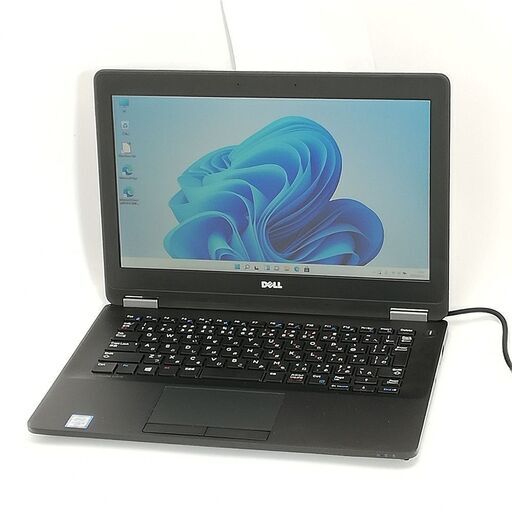 送料込 12.5型 ノートパソコン デル E7270 中古美品 第6世代 Core i3 4GB 高速SSD 無線 Wi-Fi Bluetooth Windows11 Office 即使用可