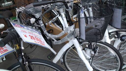 未使用品21テクノロジー 26インチ 自転車 軽快車 ブラック メーカー1年保証付 615