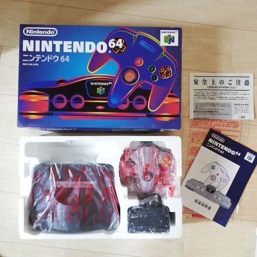 【新同品】NINTENDO 任天堂 64 本体＋コントローラー＋ACアダプタ