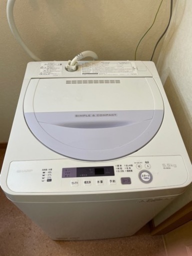 値下げしました) 中古　洗濯機　シャープ　ES-GE5A