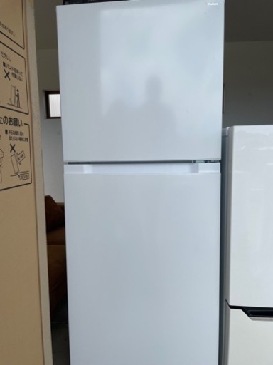 ヤマダオリジナル 2ドア冷蔵庫 ホワイト