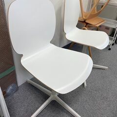 椅子　二個セット　白