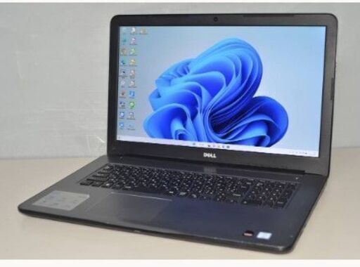 最新Windows11+office DELL Inspiro 5767 高性能core i7-7500U/メモリ8GB/爆速SSD512GB/17.3インチ/WEBカメラ/無線内蔵/DVDマルチ搭載