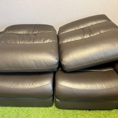 値下げしました！ニトリ　電動ソファ　革製