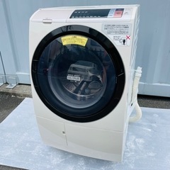 激安⏬【2017年製】HITACHI ドラム式洗濯機　配達取り付け🆗