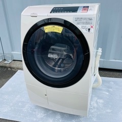 激安⏬【2017年製】HITACHI ドラム式洗濯機 配達取り付け?