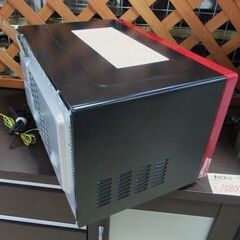 01■ヤマゼン■オーブン レンジ MOR-Y165　レッド　山善