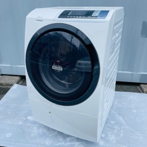 激安⏬【2018年製】HITACHI ドラム式洗濯乾燥機　取り付け撤去