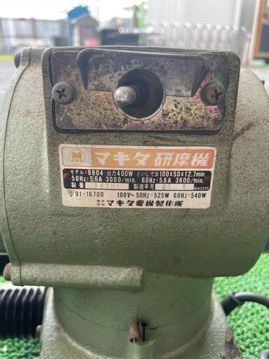 現状品】マキタ研磨機 9804 刃物研磨機 Makita 現状品】マキタ研磨機 9804 刃物研磨機 Makita