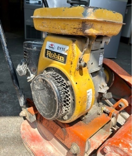 中古 ロビンエンジン EY15D 転圧機 プレート 中古 ロビンエンジン EY15D 転圧機 プレート