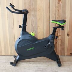 183)【美品】FITBOX LITE 第3世代 フィットネスバイク FBX-001B_01 エアロバイク スピンバイク 負荷8段階 フィットボックス ダイエット