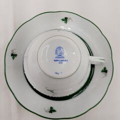 ★ジモティー割引有★ Herend ウィーンの薔薇 兼用カップ&ソーサー 1客 未使用品 