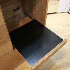 237)【美品】unico ウニコ ADDAY(アディ) キッチンカウンター W820 ヴィンテージ調 ステンレス天板 参考価格89,100円