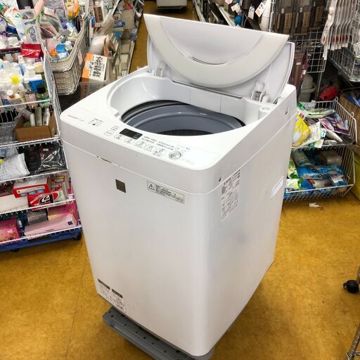 2016年製　シャープ ES-G5E3 全自動洗濯機 5.5kg 縦型