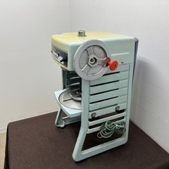 初雪 ハツユキ かき氷機 卓上 アイススライサー ブロックアイス用 中部