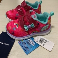 【新品】SKECHERS スケッチャーズ　女の子靴　12cm