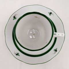 ★ジモティー割引有★ Herend ウィーンの薔薇 コーヒーカップ&ソーサー 1客 未使用品 