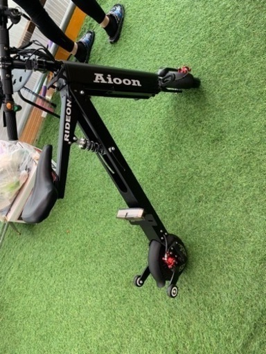 電気式　原動機付自転車　Aioon  2022年新車購入　折りたたみ　約16kg  満充電で約30km走行可能 電気式 原動機付自転車 Aioon 2022年新車購入 折りたたみ 約16kg 満