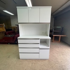 食器棚　ニトリ　ホワイト　キッチンボード 楽天市場】キッチンボード （LKS 89 WH） ニトリ メーカー直送