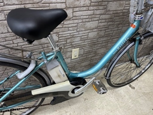 東京23区配達無料　ブリヂストン　アシスタ　6Ah リチウム 電動自転車 中古 1302