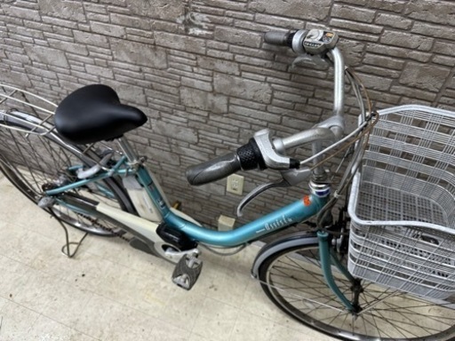 東京23区配達無料　ブリヂストン　アシスタ　6Ah リチウム 電動自転車 中古 1302