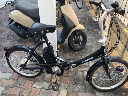 電動アシスト自転車 折りたたみ 黒 【お取引完了】