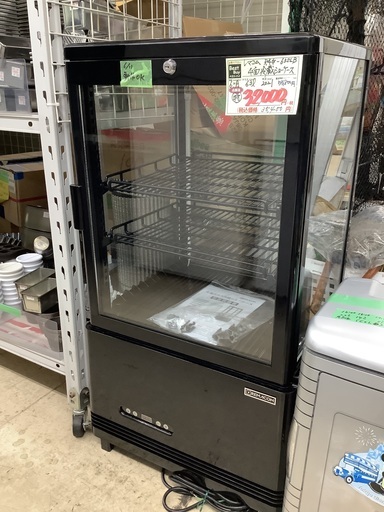 レマコム 4面 冷蔵ショーケース R4G-63SLB 管C230615DK (ベストバイ 静岡県袋井市)