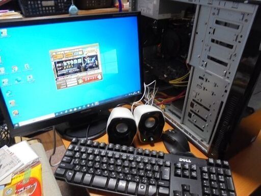 ｉ５　４コア　モニター・スピーカーセット　即使用可能　最新バージョンアップ済み