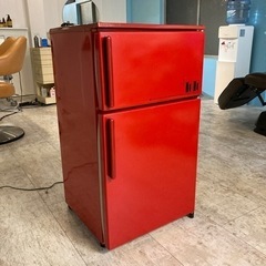 サンヨー 真っ赤なかわちいレトロな冷蔵庫
