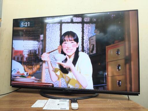 SHARP シャープ 2019 60V型 4K 液晶テレビ 4T-C60AJ1 Android搭載 動作確認済み美品