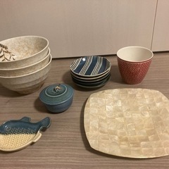 食器いろいろ + ロクシタン トートバッグ付