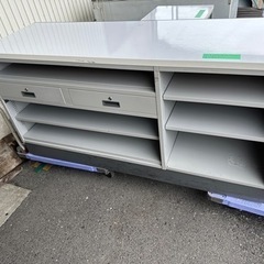 キャビネット テーブル縦60cm 横 180cm 高さ90cm 引き出し付き