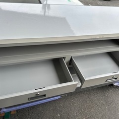 キャビネット テーブル縦60cm 横 180cm 高さ90cm 引き出し付き