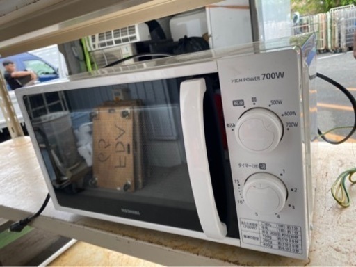 2021年製アイリスオーヤマ IRIS OHYAMA IMG-T177-6-W [IRIS 513777単機能レンジ 17Lターンテーブル 60Hz