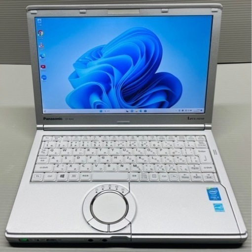【引取先決定】全国配送可！　i5、SSD256GB、メモリ8GB、Windows11搭載　Panasonic製ノートパソコンlet'snote　Bluetooth、ACアダプター付属、パナソニック、レッツノート