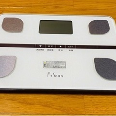 TANITA体組成計【美品】Fitscan FS-103-WH ...